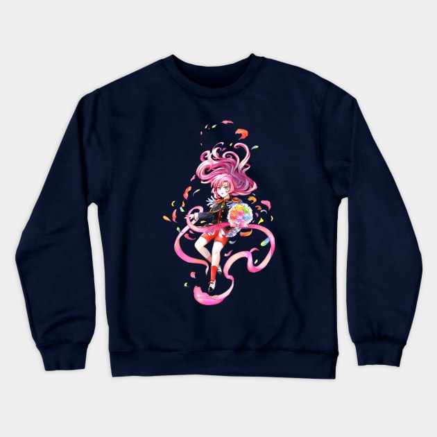 Revolutionary Girl Utena <3 Crewneck Sweatshirt by candypiggy